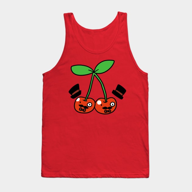 Fancy Cherries Tank Top by saradaboru